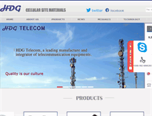 Tablet Screenshot of chinahdg.com